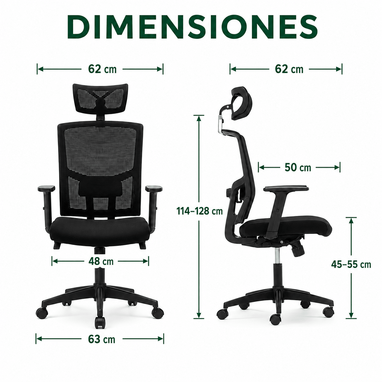 Silla ergonómica Trinity - Tablakala - SIL-EU03