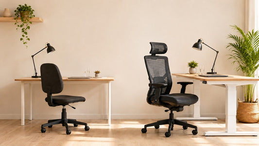 Silla ergonómica vs silla de oficina normal: diferencias reales - Tablakala