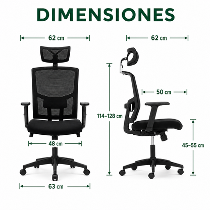 Silla ergonómica Trinity