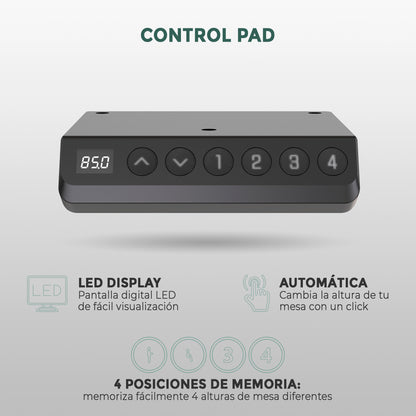 estructura con motor para escritorio
